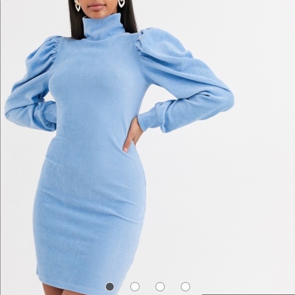 light blue dress asos